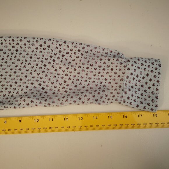 Anne Taylor Loft Ladies Long Sleeve Tab Collar Blouse - Picture 8 of 8